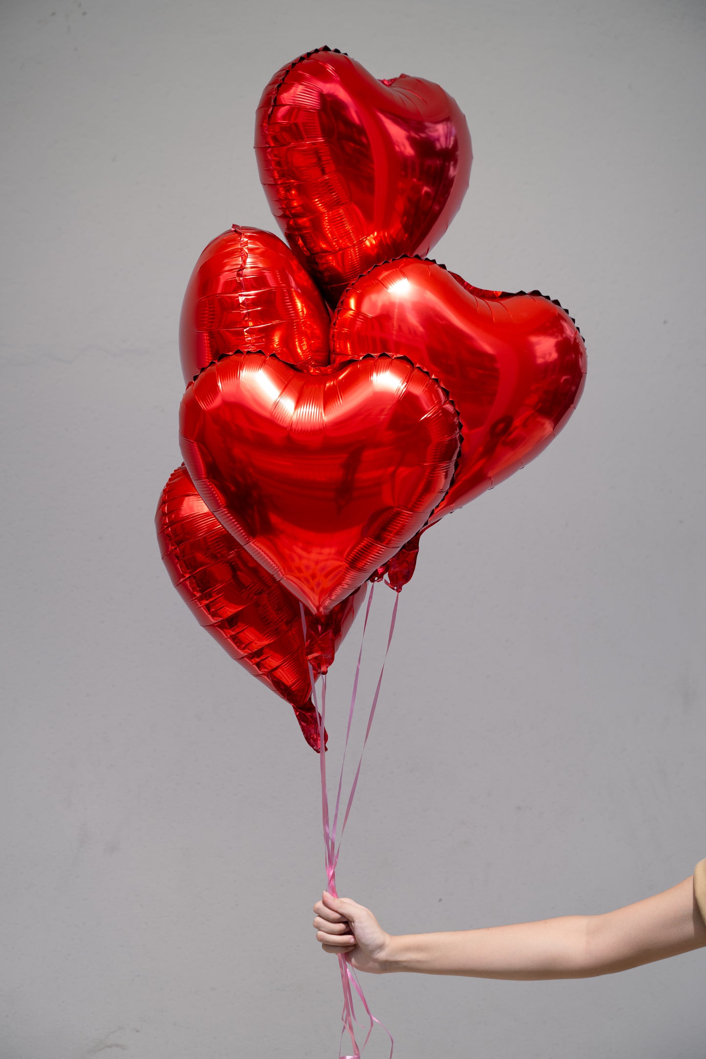 Red Heart Balloons